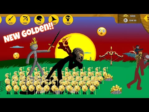 NEW Golden Faction MODDED🔥Giant Are UNSTOPPABLE! – STICK WAR LEGANCY || @crazygamerz11909