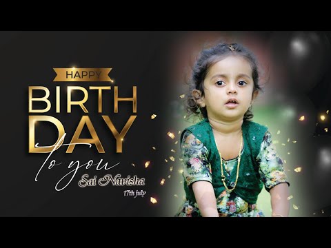 BABY SAI NAVISHA 2nd BIRTHDAY SPECIAL SONG. D/O Dr. PALLE NAVEEN KUMAR. H/O Dr. SHARANYA