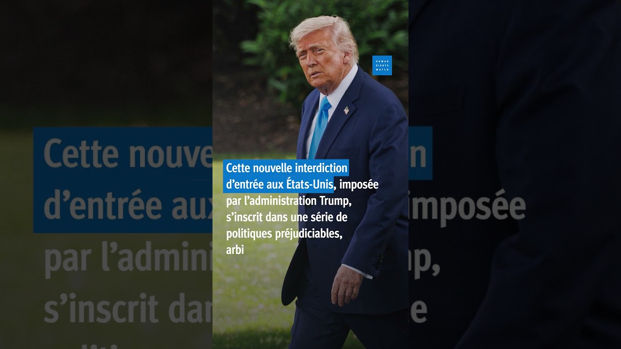 États-Unis : Interdiction visant les citoyens de 12 pays 