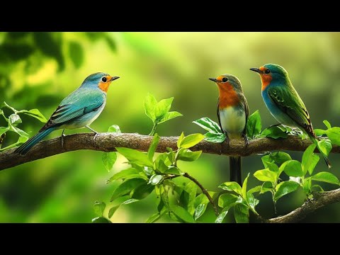 [4K] Morning Birds Singing | Forest Birdsong Nature Sounds | Bird Sounds Spectacular