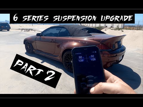 Bmw e64 6 Series Air Suspension Part 2