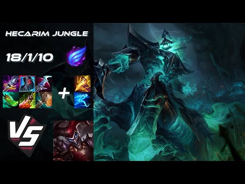 JUNGLE Hecarim vs Shaco - NA Challenger Patch 25.S2.3