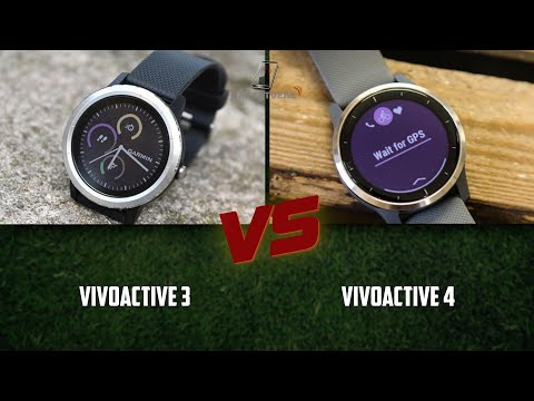 Garmin Vivoactive 3 vs Garmin Vivoactive 4 - Smartwatch Comparison