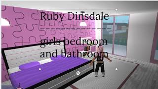 How To Decorate A Bathroom In Bloxburg म फ त ऑनल इन - roblox bloxburg girls bedroom and bathroom tutorial