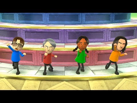 Wii Party U Battle of the Minigames Gameplay Binz vs Frank vs Massimo vs Laura