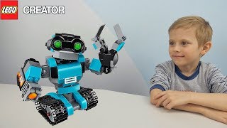 LEGO Creator Робот-исследователь (31062) - відео 2