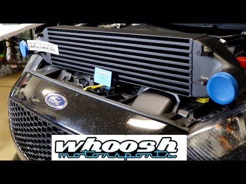 Whoosh Motorsport Front Mount Intercooler Install On A Ford Fiesta ST