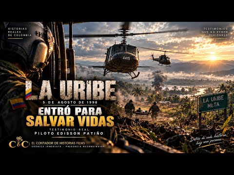 LA URIBE 1998: ENTRÓ PARA SALVAR VIDAS | Testimonio real de un piloto 