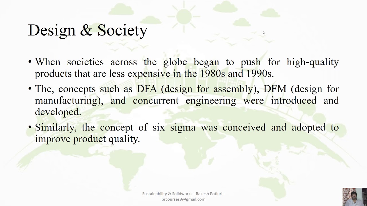 Introduction to Sustainability & Sustainable Design - 1