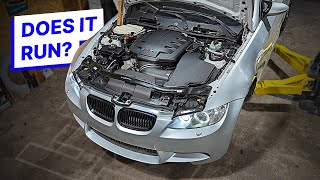 The First Start of The New Engine - BMW E92 M3 - Project Frankfurt: PT7