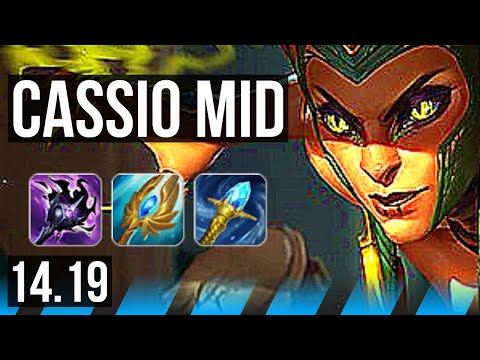 CASSIOPEIA vs VIKTOR (MID) | 9/1/5, 1500+ games | EUW Master | 14.19