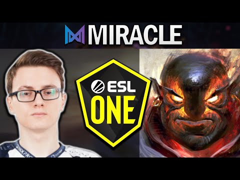 NIGMA.MIRACLE EMBER SPIRIT IN ESL ONE LOS ANGELES - DOTA 2 7.25 GAMEPLAY