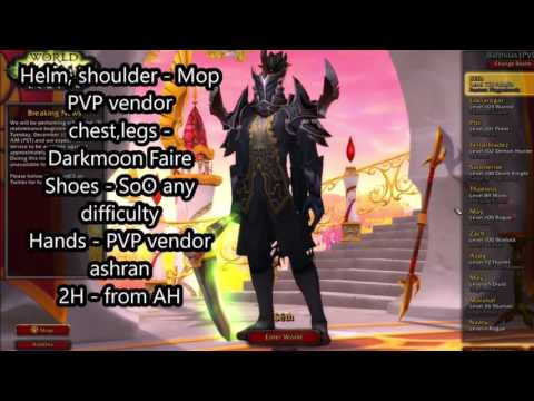 Top 10 best Wow Transmog armour sets