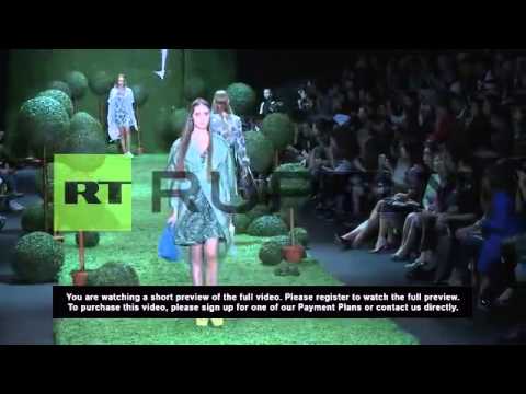 Russia: Fashionistas flock to Moscow for Russia Fashion Week