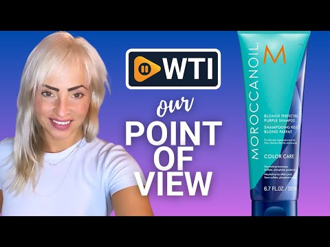 Moroccanoil Blonde Perfecting Purple Shampoo 6.7 Fl Oz (Pack of 1) - WTI product video review