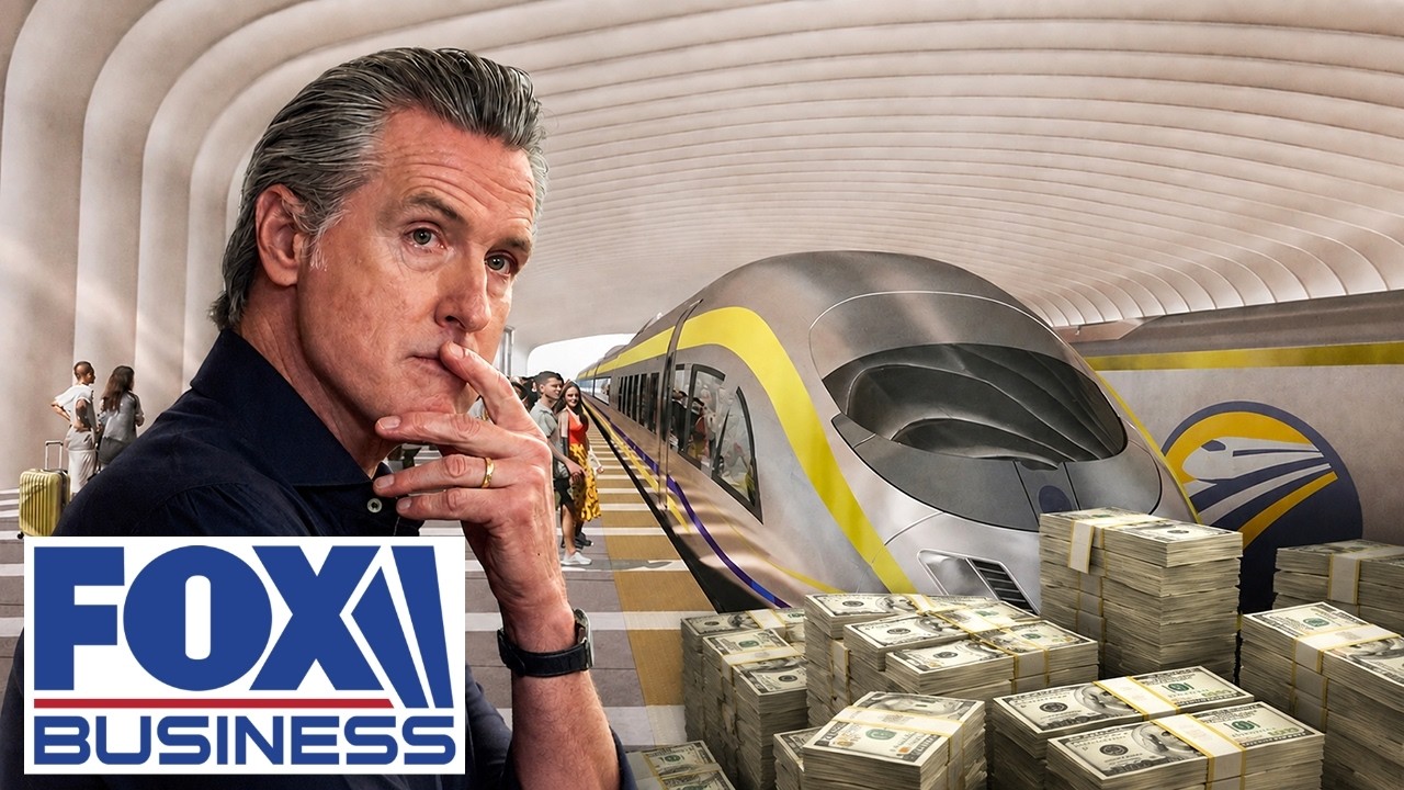 TAXPAYERS FLEECED: Newsom under fire for 'DESTRUCTION' of rail project