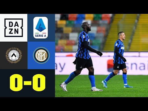 Nullnummer! Inter bleibt Zweiter: Udinese - Inter Mailand 0:0 | Serie A | DAZN Highlights