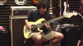 Video thumbnail for Fender MIM Active Deluxe Jazz V Bass by TJ's Music