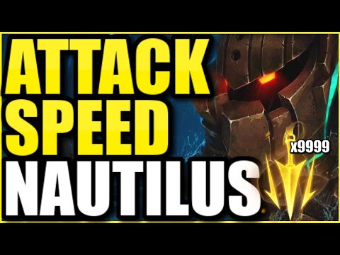 FULL ATTACK SPEED NAUTILUS CUTS DOWN EVERYTHING IN HIS PATH?!  THIS LETHAL TEMPO BUILD IS... LETHAL!