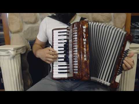 NEW Brown Weltmeister Kristall Piano Accordion LMM 30 60 image 4