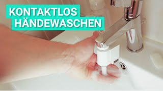 Smarter Wasserhahnaufsatz - Kontaktlos Händewaschen mit dem Wassersparhahn von Xiaomi Xiaoda!