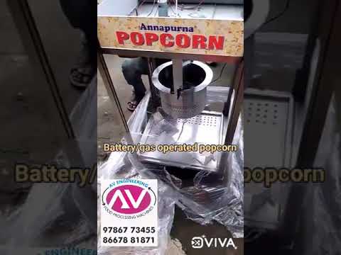 Gas Popcorn Machine(Annapurna)