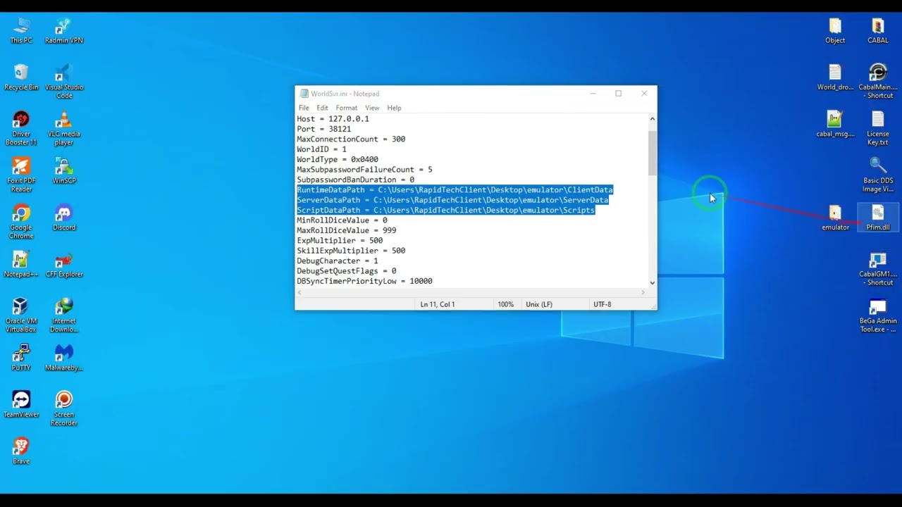 Tutorial Setup Emulator Cabal Online (Breaklee)