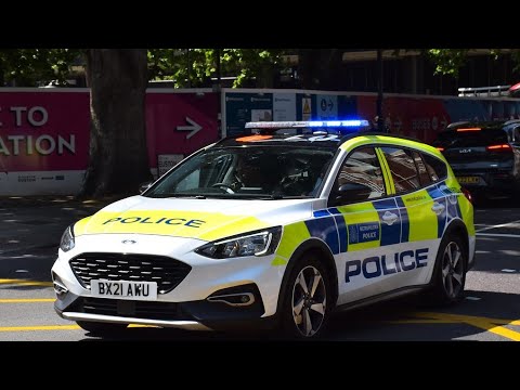 Drug Runner Gets Smashed | GTA V - UK Police Mod