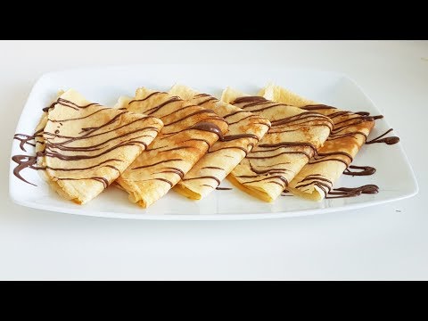 Crêpes einfaches Grundrezept / How to make Crêpes