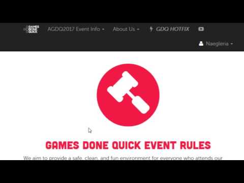 Why I Don't Support Games Done Quick