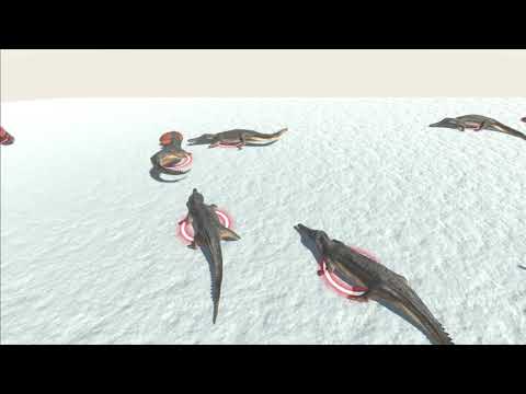 8 Blade Worm snow vs all units - Animal Revolt Battle Simulator