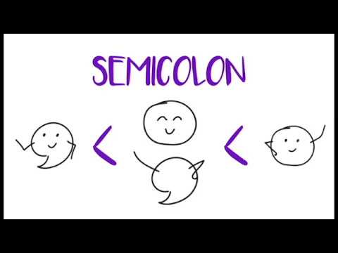Semicolons and Colons