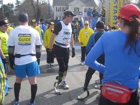 Boston Marathon 2013 - Mobility Impaired Athletes - 8:45 AM