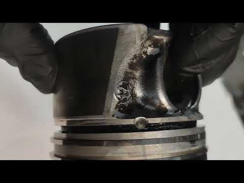 Poprawiamy fabrykę odwiercamy otwory spływowe oleju #tłok #vw #CUNA  #CAYD #wyrobyrzemieślnicze