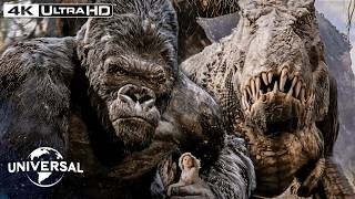 Kong Saves Ann From the V. rex's