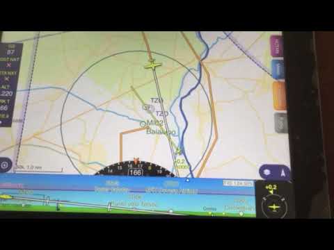 Receiving traffic advices on Skydemon