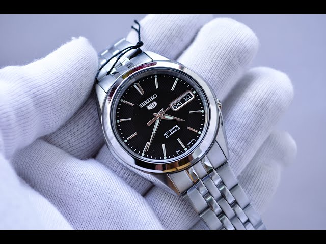 ساعة سيكو 5 أوتوماتيكية رجالية - SNKL23K1