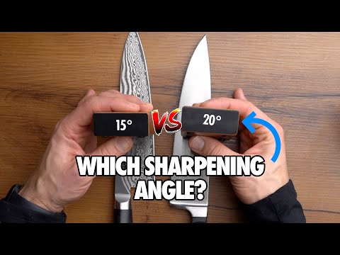 15° vs 20° Knife Sharpening Angles! Which Angle is Right for Your Knife