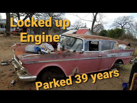 Will it run? 1959 AMC Rambler Ambassador  abandoned part 1