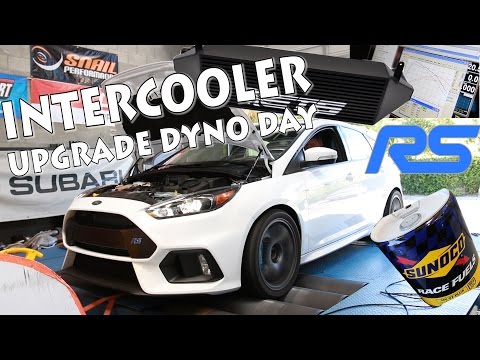 Focus RS Prep for BOOST! Intercooler upgrade and Dyno Numbers
