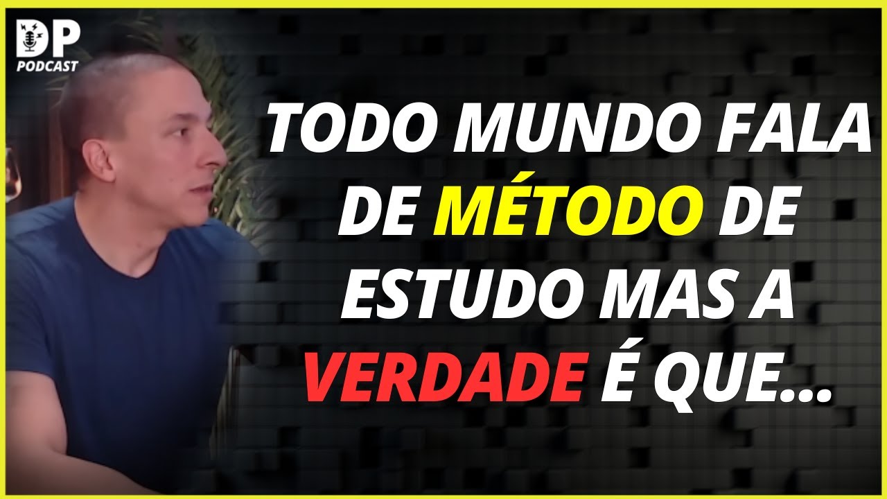 QUAL O MELHOR MÉTODO DE ESTUDO? OPINIÃO DE THIAGO PEREIRA