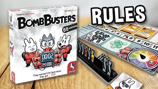 How to play BOMB BUSTERS game (official rules, instructions and gameplay) | Spielregeln TV x Pegasus