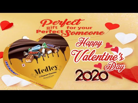 Snickers Medley Heart Shaped lot's Chocolate Gift Pack for Valentine’s Day 2020