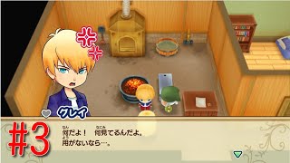 【実況】客だと認識する前に怒っちゃダメじゃん#3【牧場物語再会のミネラルタウン】