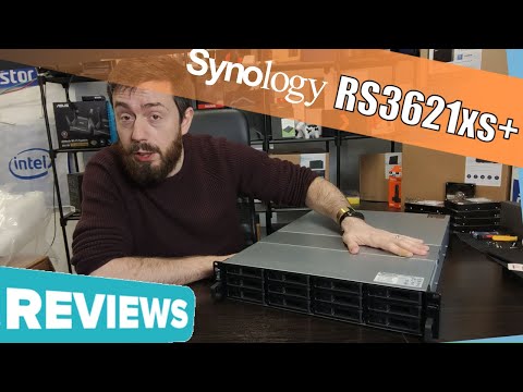 Serveris SYNOLOGY RS3621xs+ 12-bay NAS-RackStation D-1541 8-core 2.1GHz 8GB DDR4 2xUSB 3.2 Gen 4xRJ-45 2x10GbE RJ-45 2xExpansion jungtys video