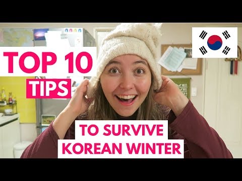 TOP 10 Tips to Survive Korean Winter - What To Wear / Pack / Best Tips