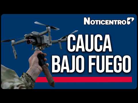 ¡Violencia en el Cauca! Disidencias de las FARC lanzan 4 ataques en menos de 24 horas | Canal 1