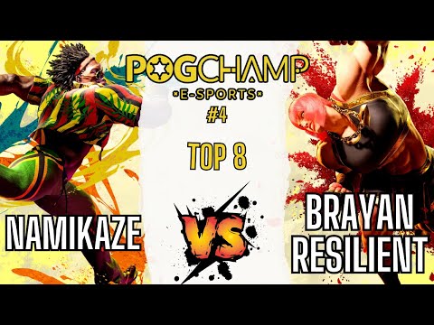 SF6 👊 Namikaze (Dee Jay) vs Brayan Resilient (Marisa) 👊 Pogchamp #4 - Street Fighter 6 - Top 8