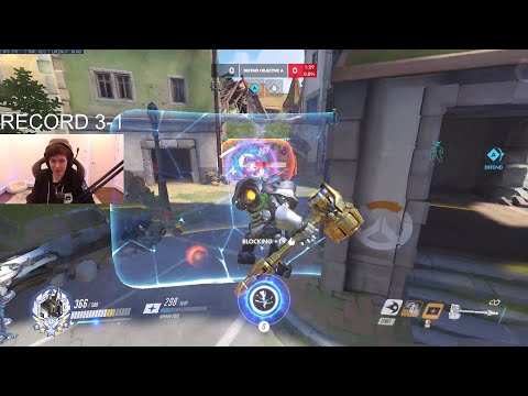 # RANK 5! SUPER PRO REINHARDT GAMEPLAY OVERWATCH SEASON 32 TOP 500