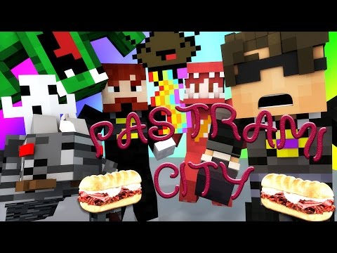 Sky Does Everything - Minecraft Mini-Game : DO NOT LAUGH! (THE BEST STORY EVER, #PASTRAMI CITY!) w/ Facecam